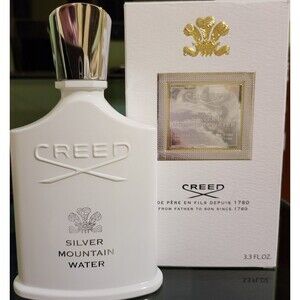 Creed Silver Mountain Water Eau De Parfum 3.3 oz 100 ml Men Perfume Authentic